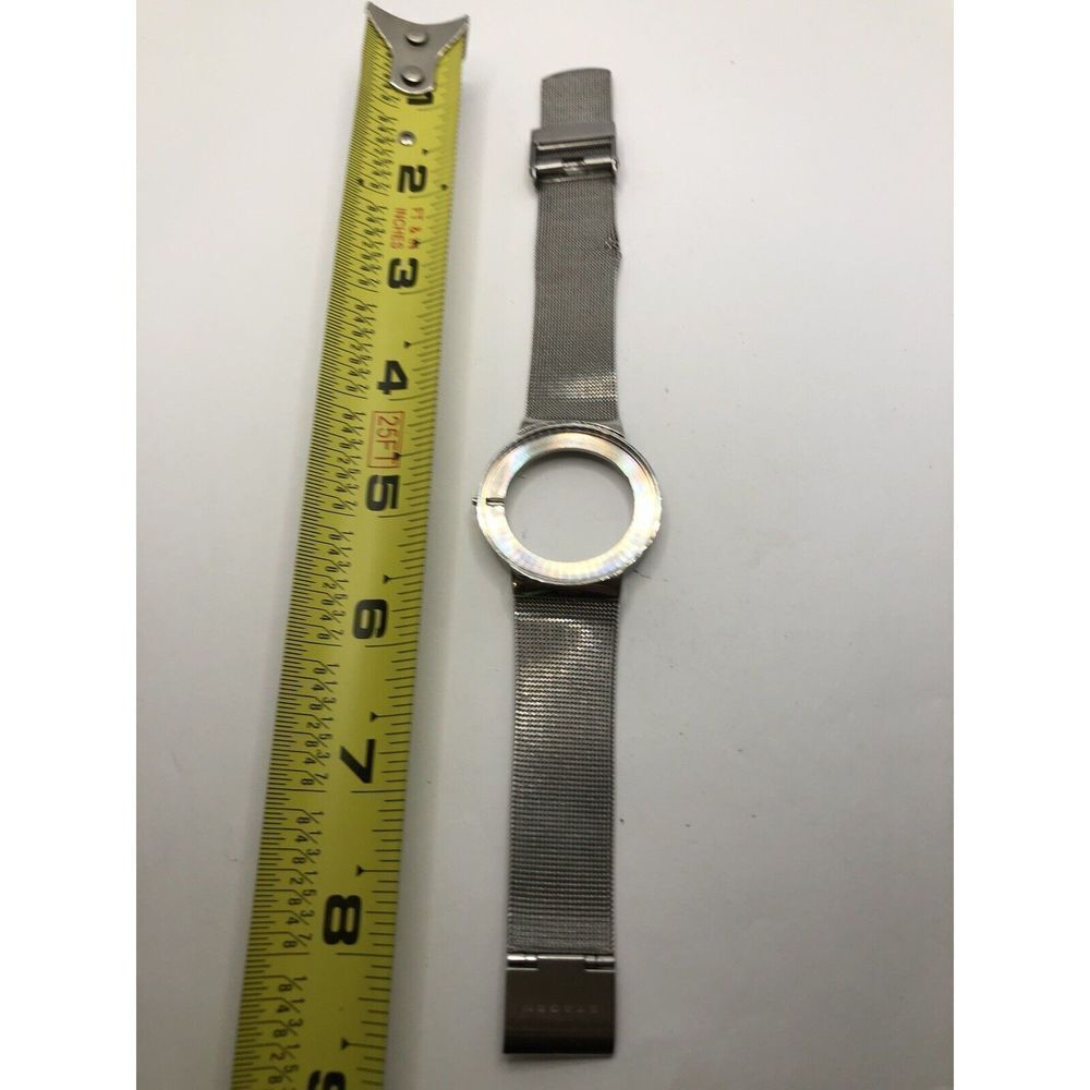 Skagen Watch Parts Band 18mm Clasp Case 36mm No Crystal Silver Links PY257